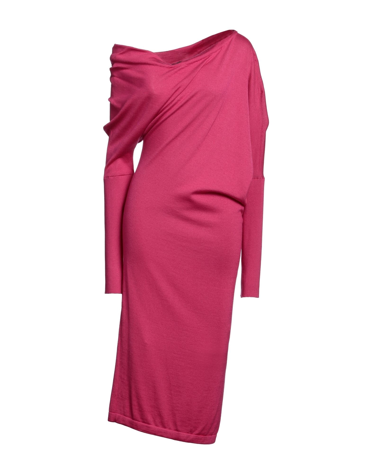 Fuchsia Women's Elegant Dress - 1