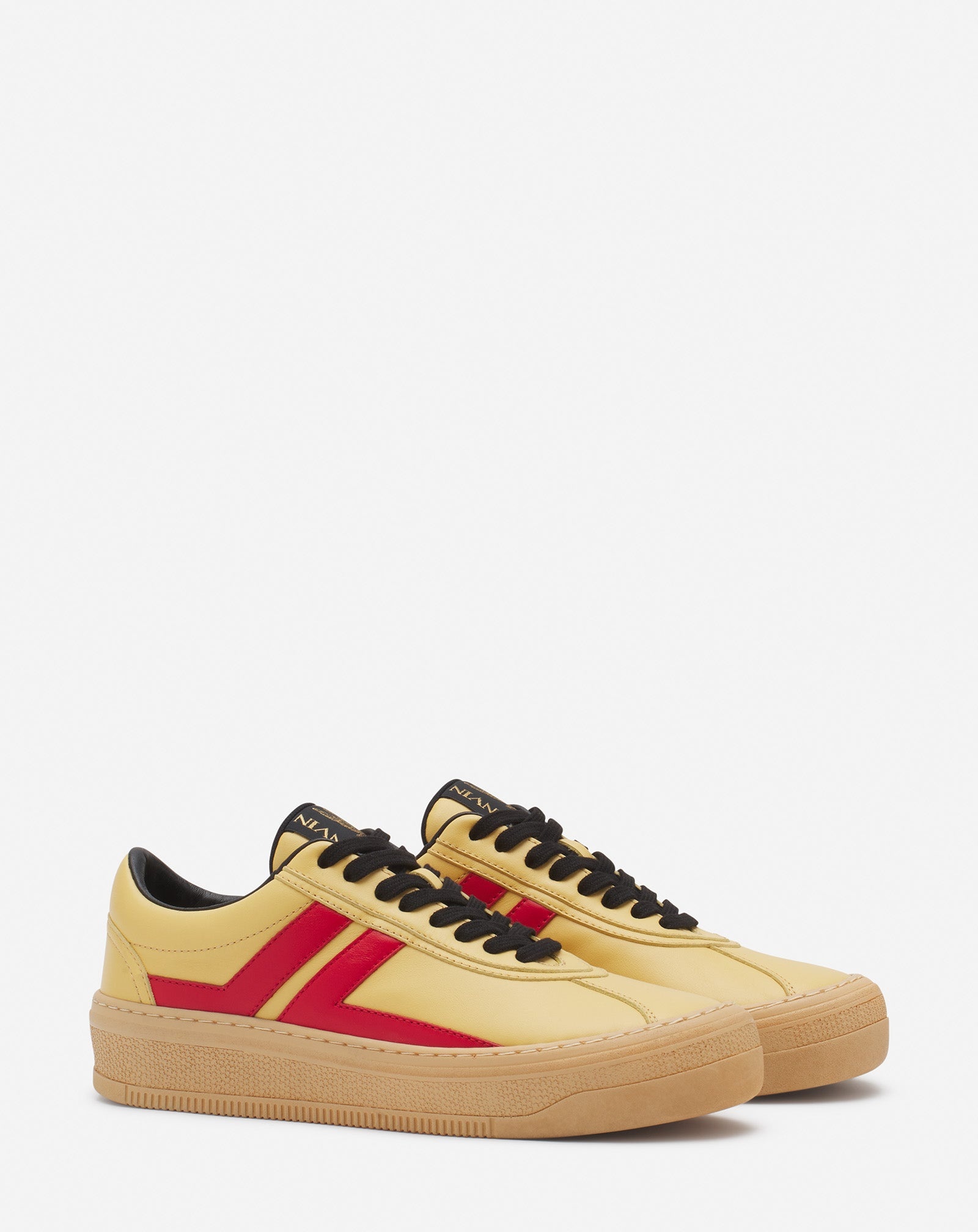 LANVIN X FUTURE LEATHER CASH SNEAKERS FOR WOMEN - 2