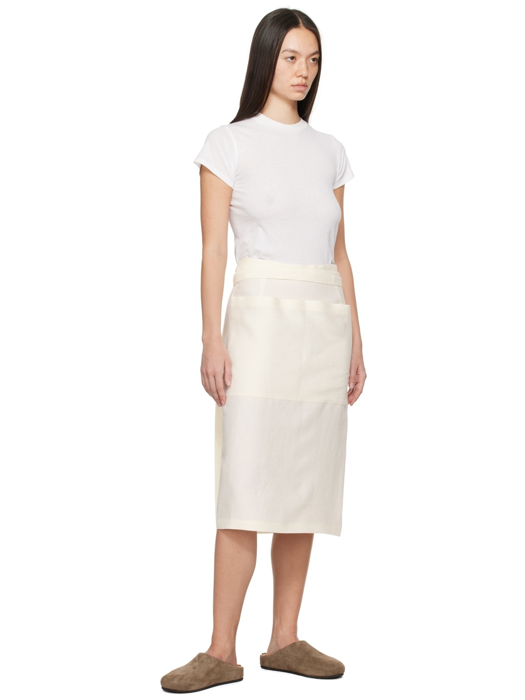 Off-White Lulli Midi Skirt - 4