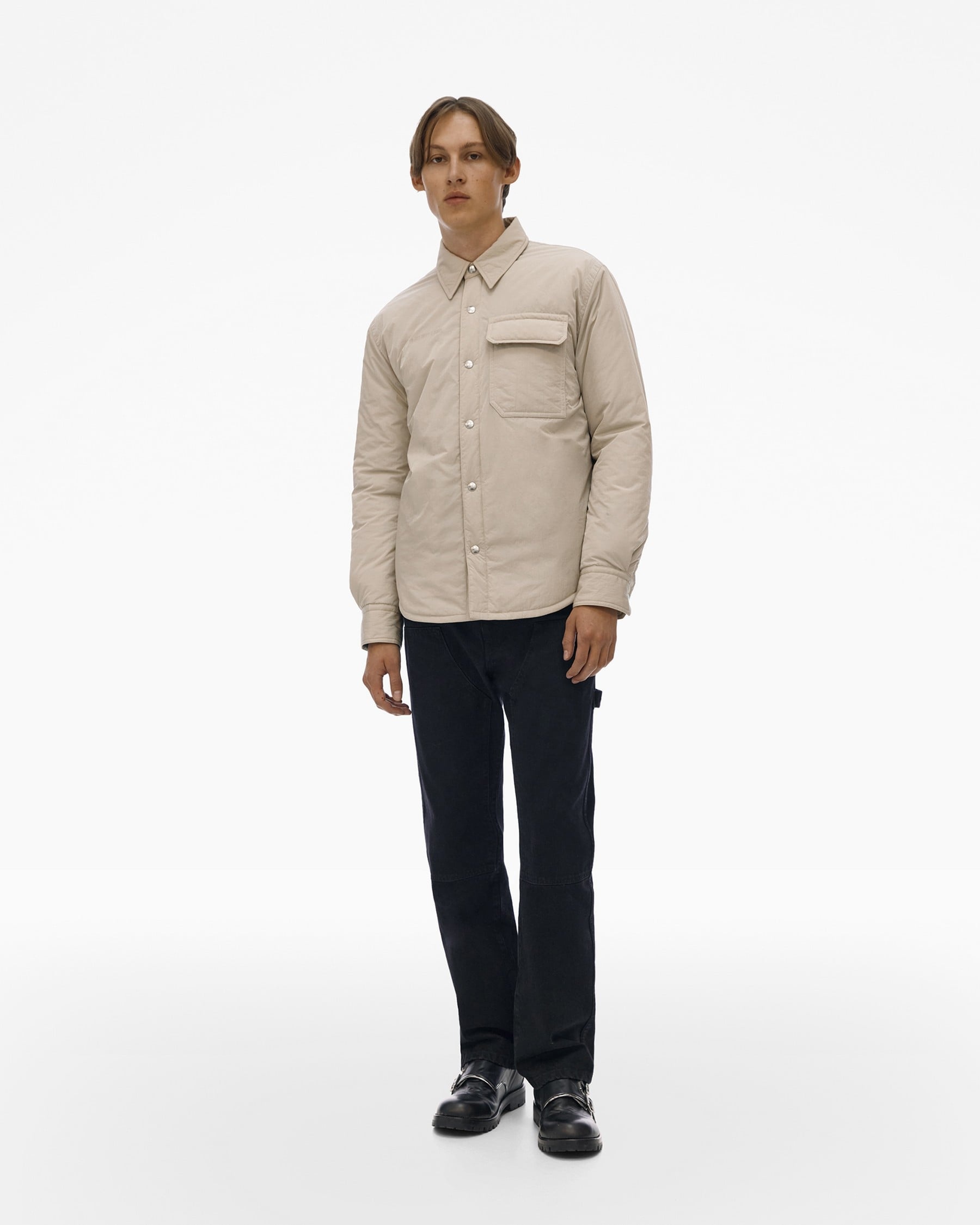 QUILTED SHIRT JACKET - 3