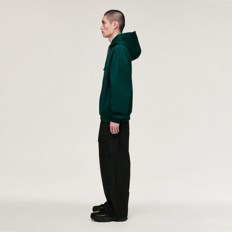 Y-3 Brushed Terry Zipper Hoodie 4