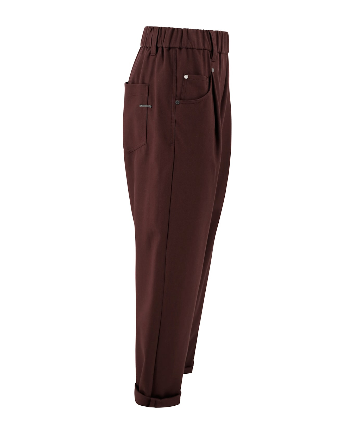 Baggy Cotton Trousers - 3