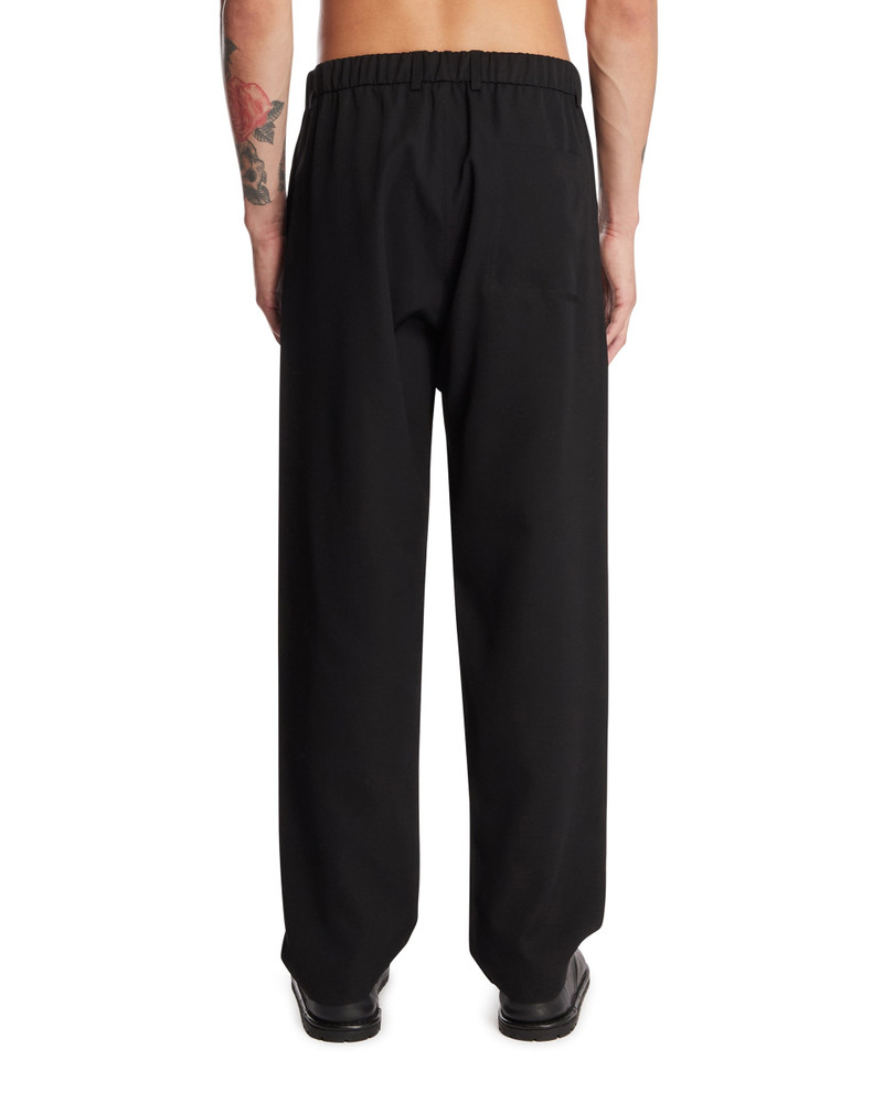 Black Straight-Leg Trousers 3