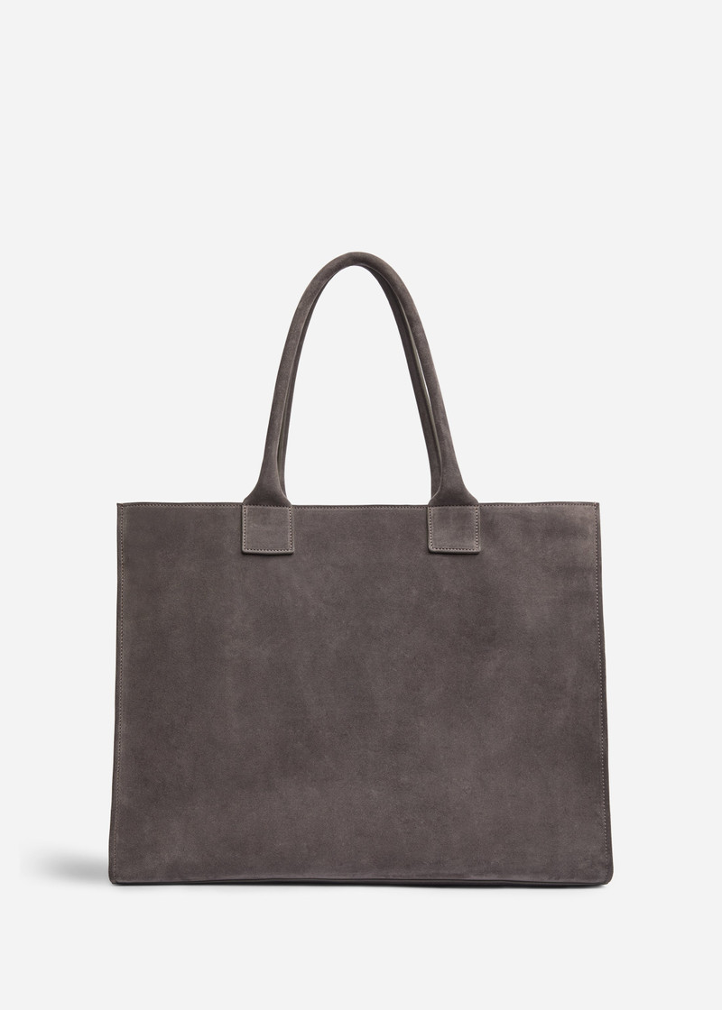 Large Tote Bag in Suede 1