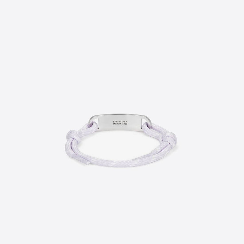 BALENCIAGA Plate Bracelet in Purple outlook