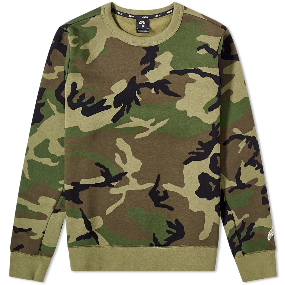 Nike SB Camo Crew Sweat - 1