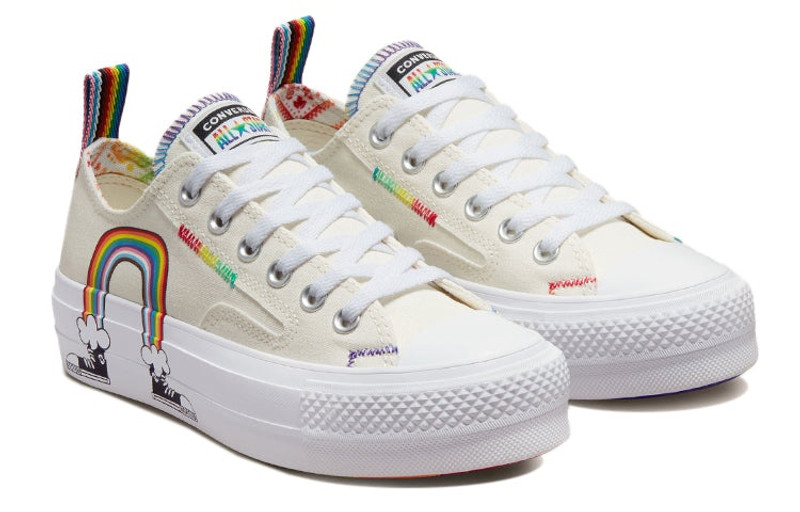 Converse Chuck Taylor All Star Lift Platform Low 'Pride' A02264C 3
