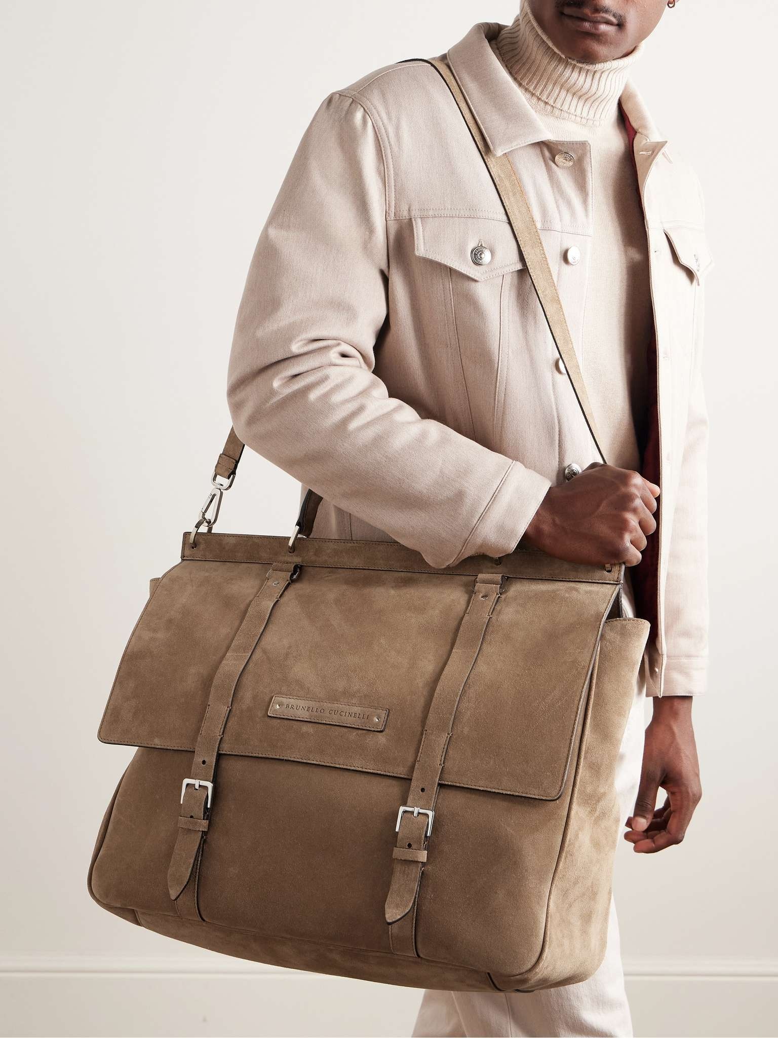 Borsa Suede Briefcase - 2
