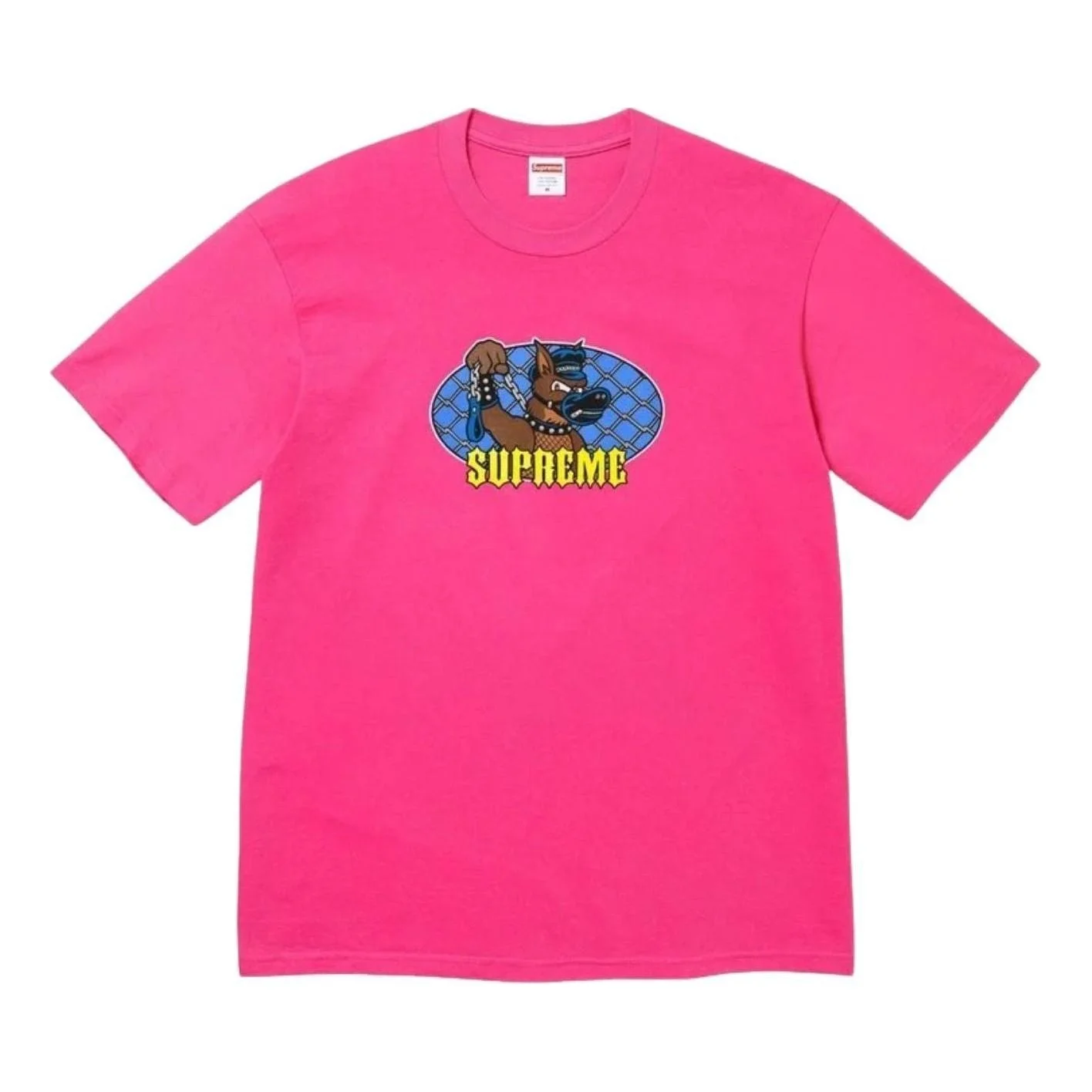 Supreme SS26 Leash T-Shirt 'Fuchsia' SUP-SS26-359-FHS - 1