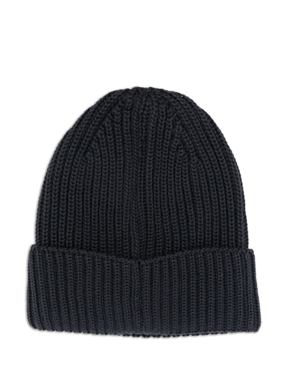 ribbed lens beanie hat - 2