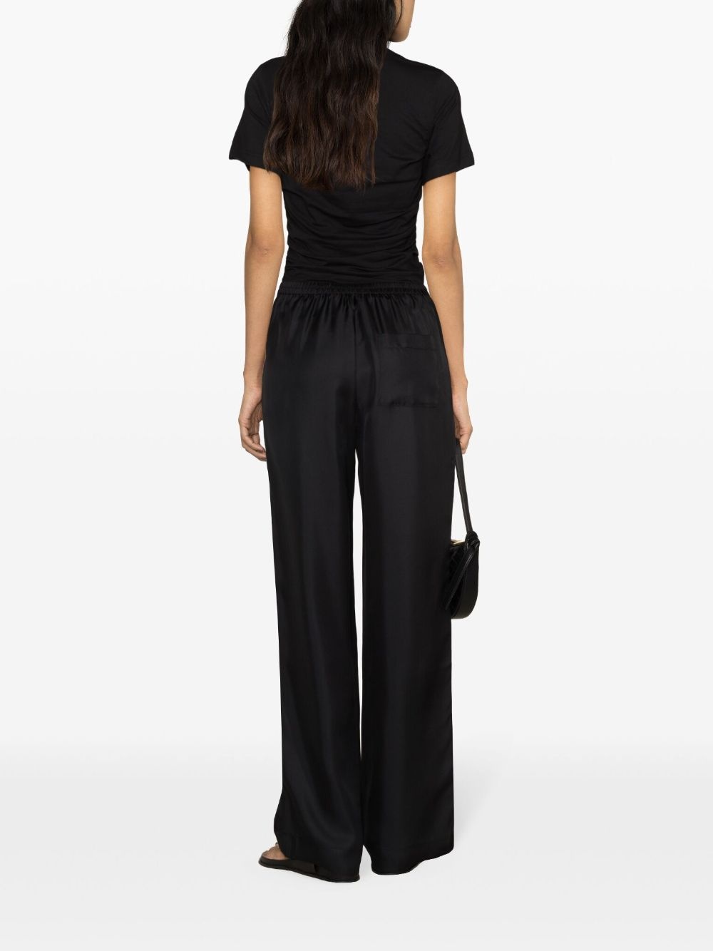 Alera wide-leg silk trousers - 4