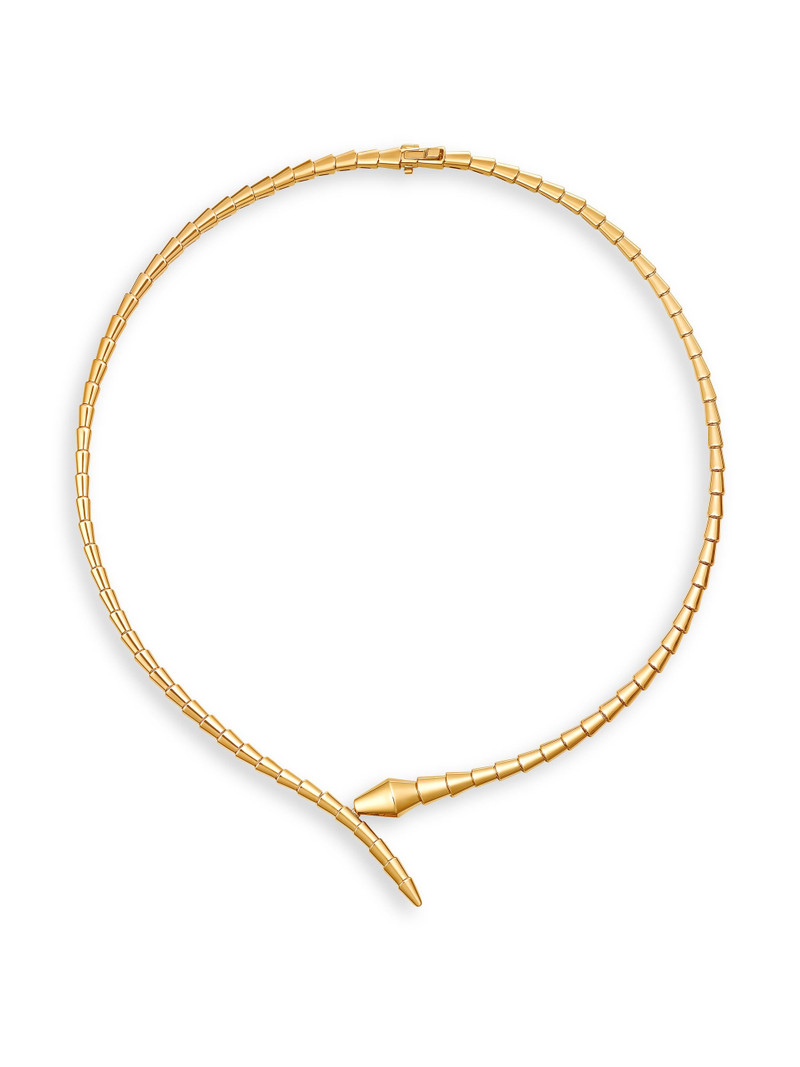 Women's Serpenti Viper 18K Gold Choker - Yellow Gold 1