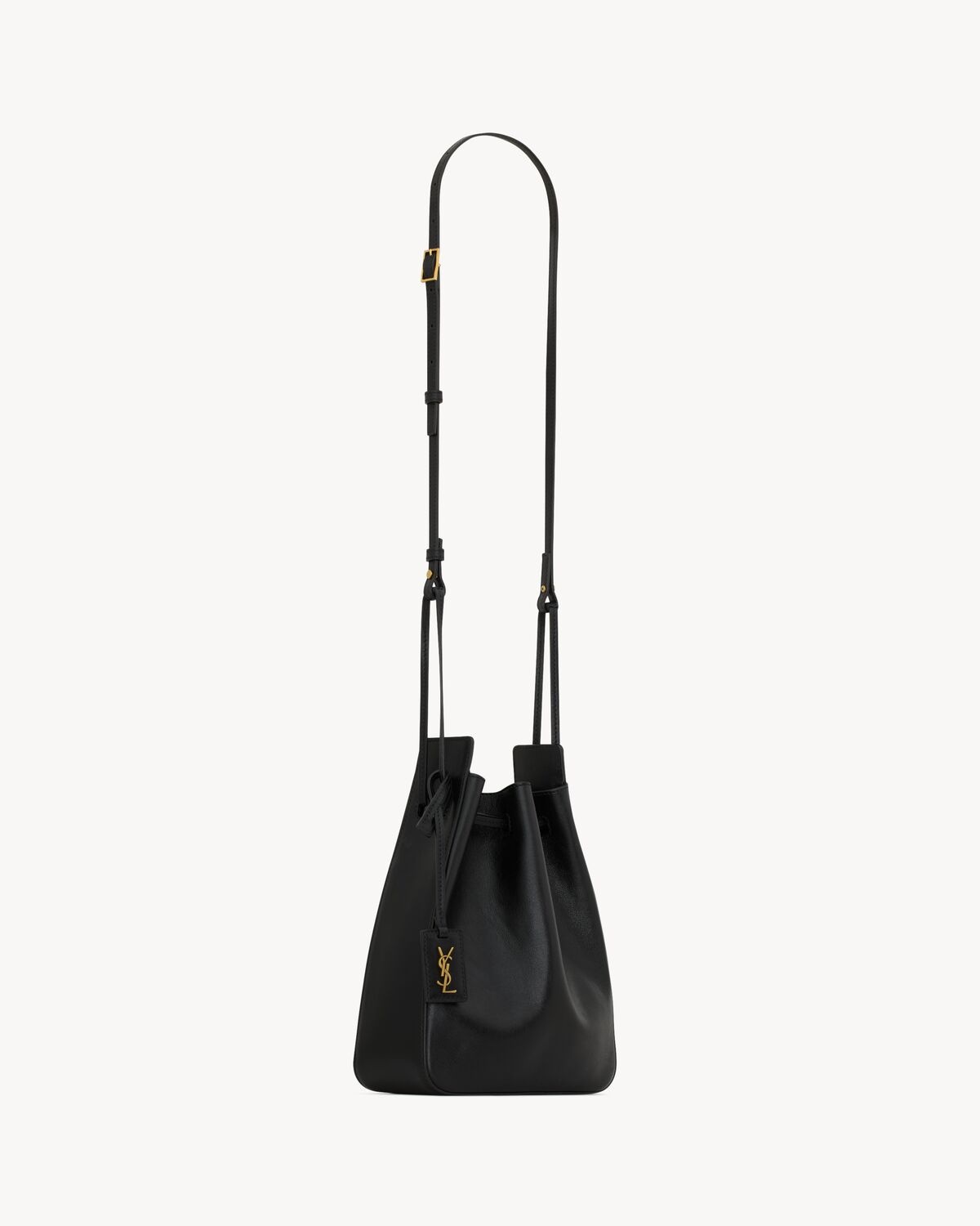 BUCKET BAG IN LEATHER - 4