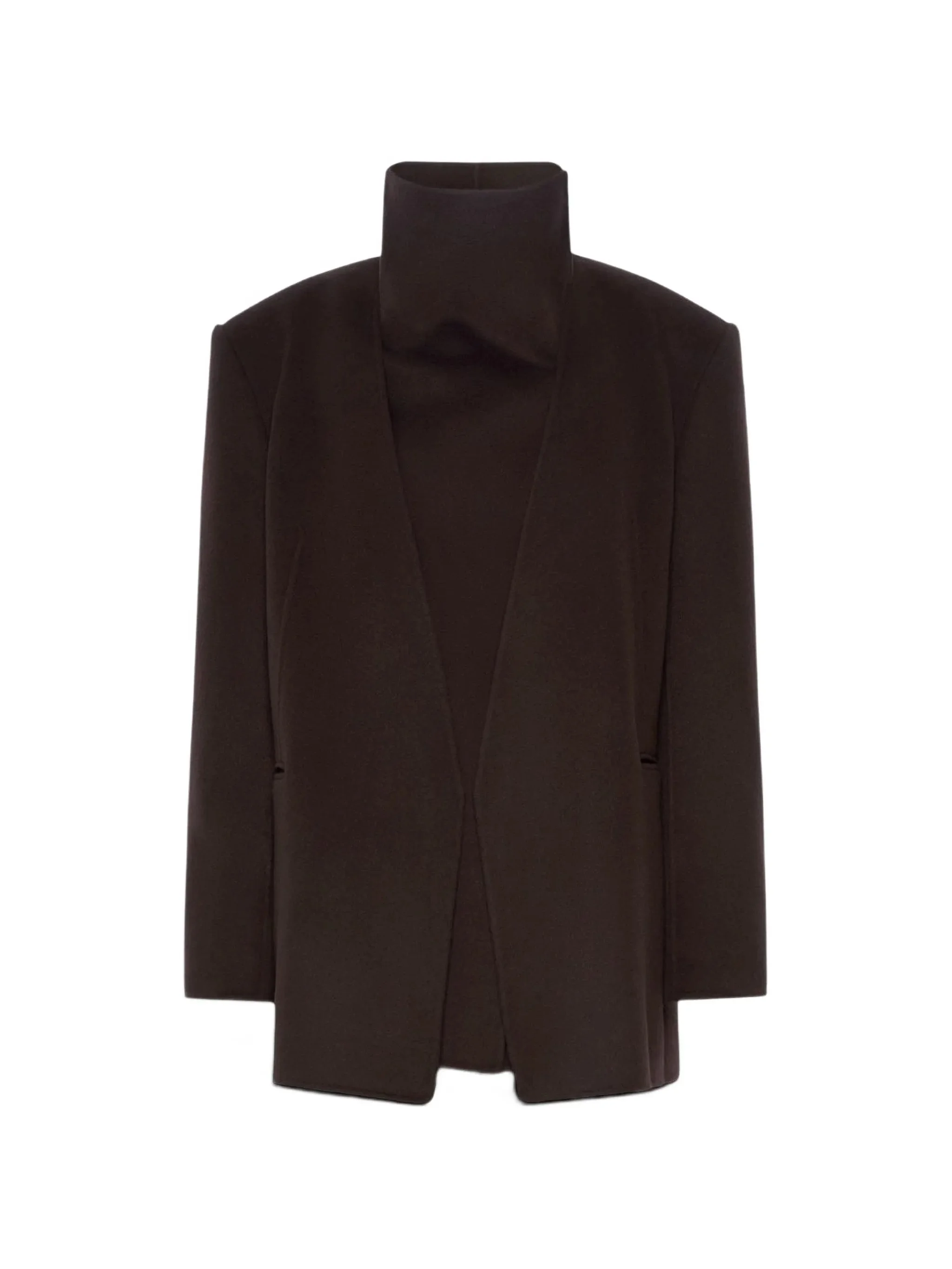 Sportmax High-neck Virgin Wool Jacket - 1