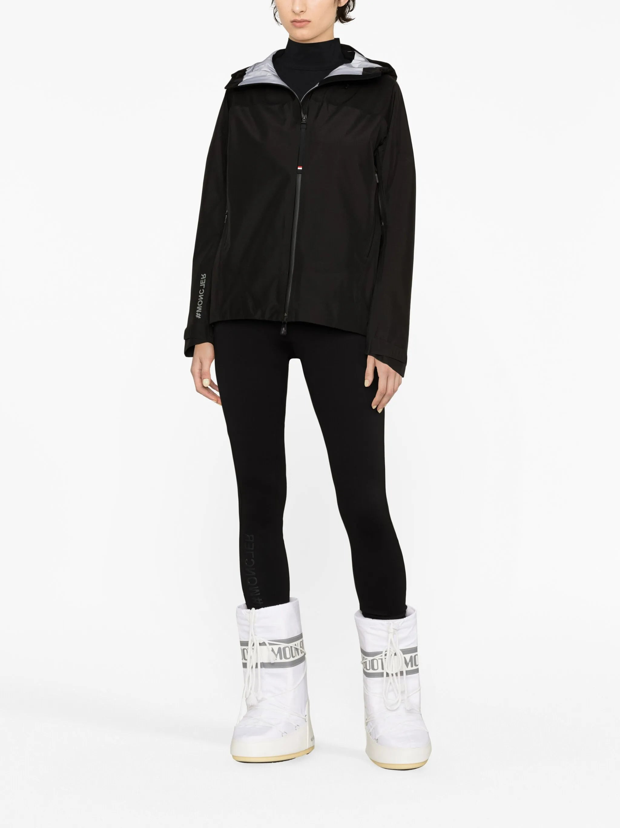 Zip-pocket Jersey Leggings - 4