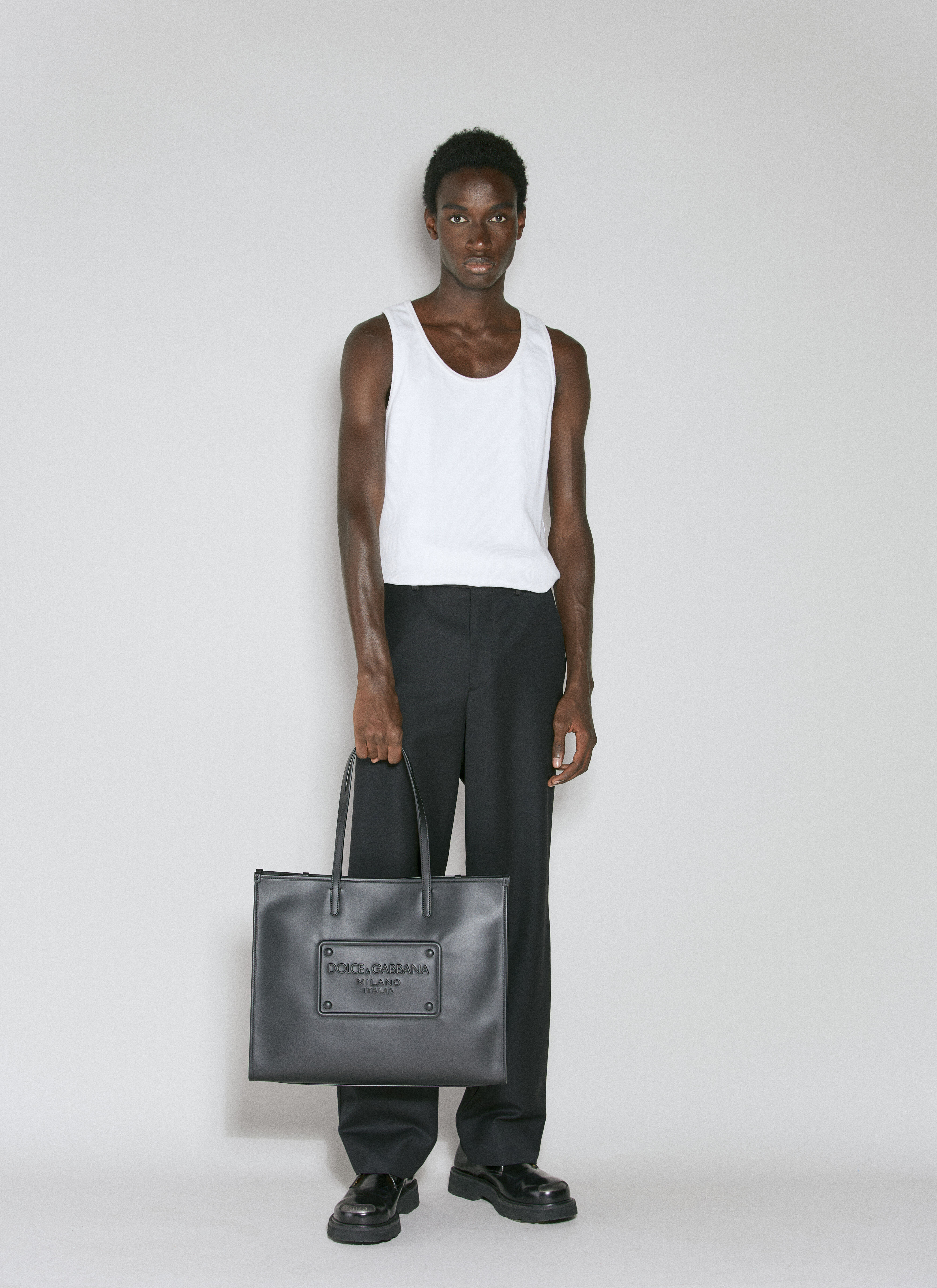 Embossed Logo Tote Bag - 3