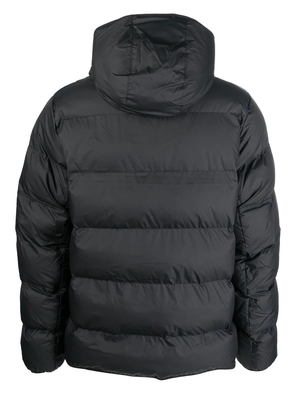 logo-swoosh padded jacket - 2