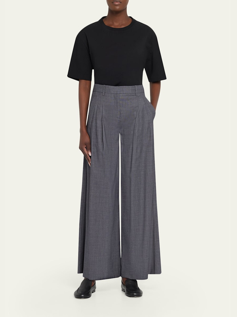TWP New Didi Lightweight Viscose-Wool Trousers outlook