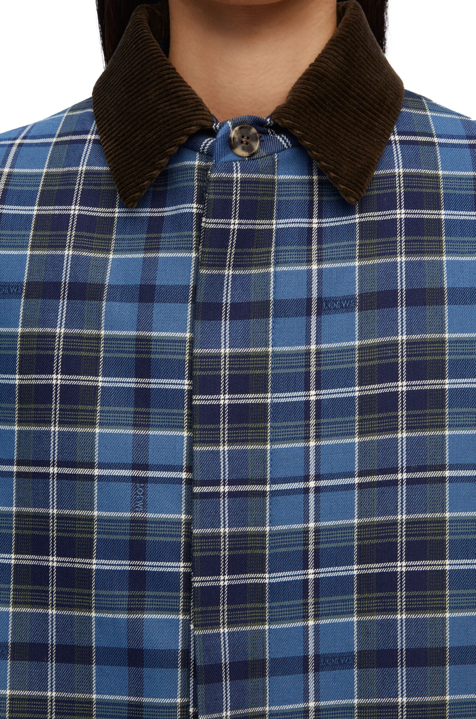 Overshirt in wool blend - 5
