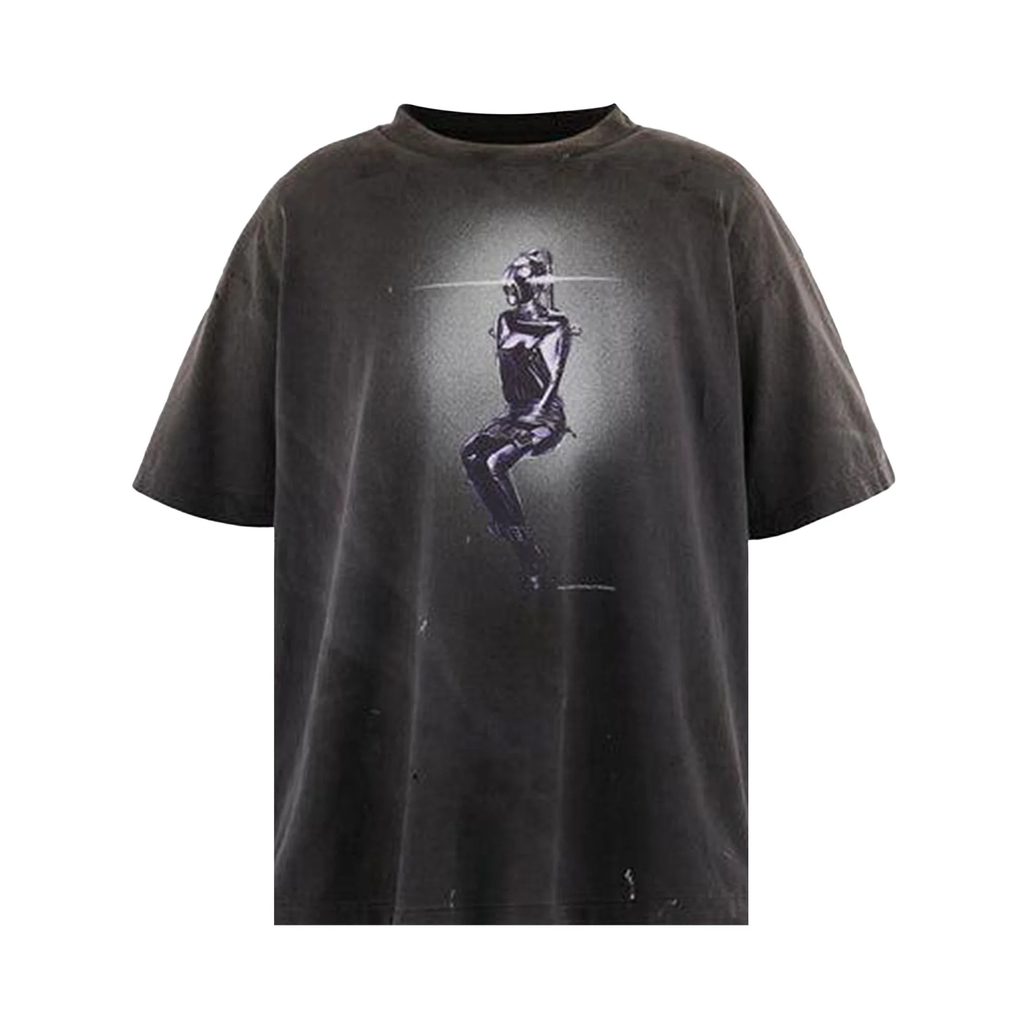 SAINT Mxxxxxx Mask Srym Short Sleeve Tee 'Black' - 1