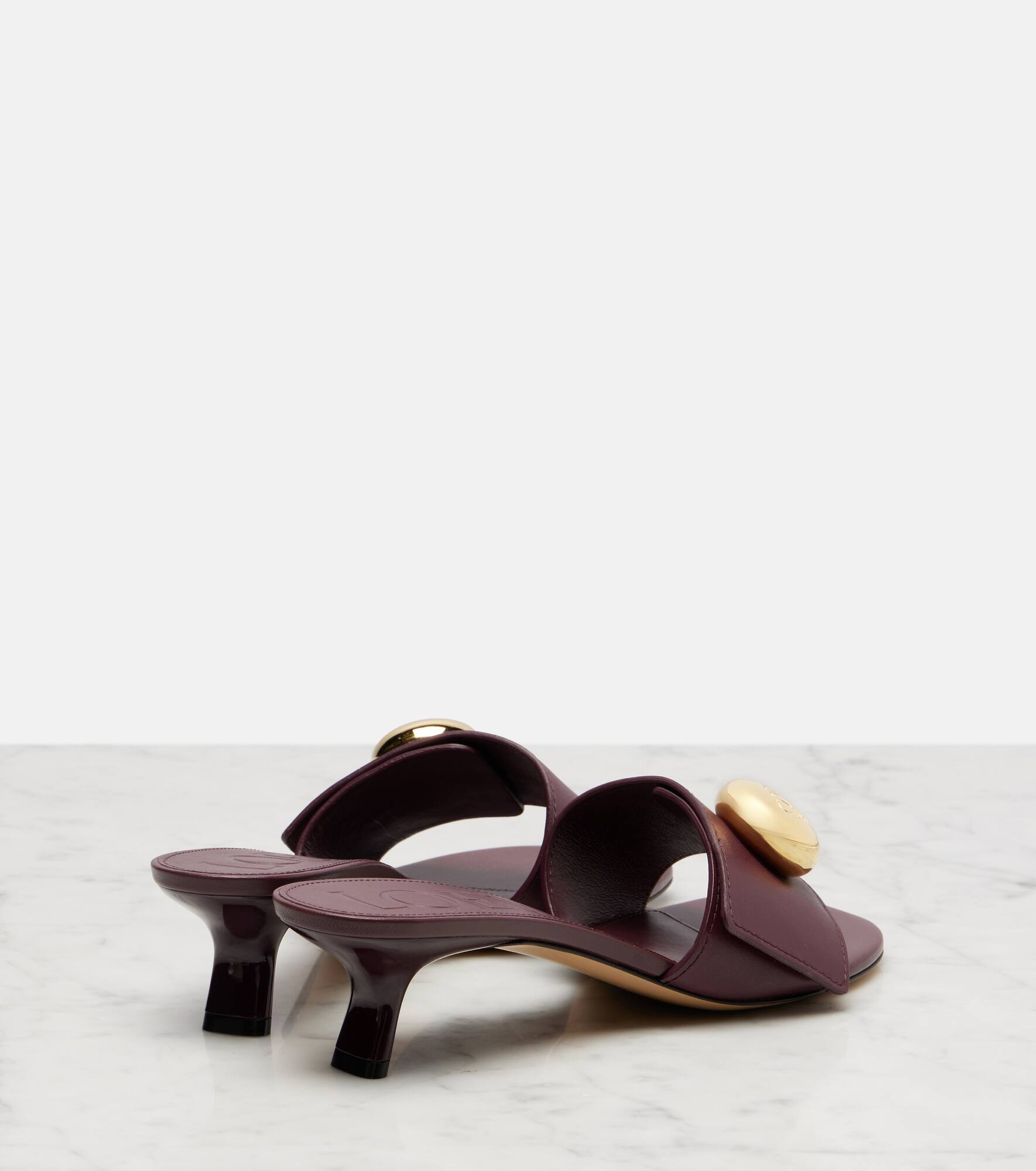 Anagram leather mules - 2
