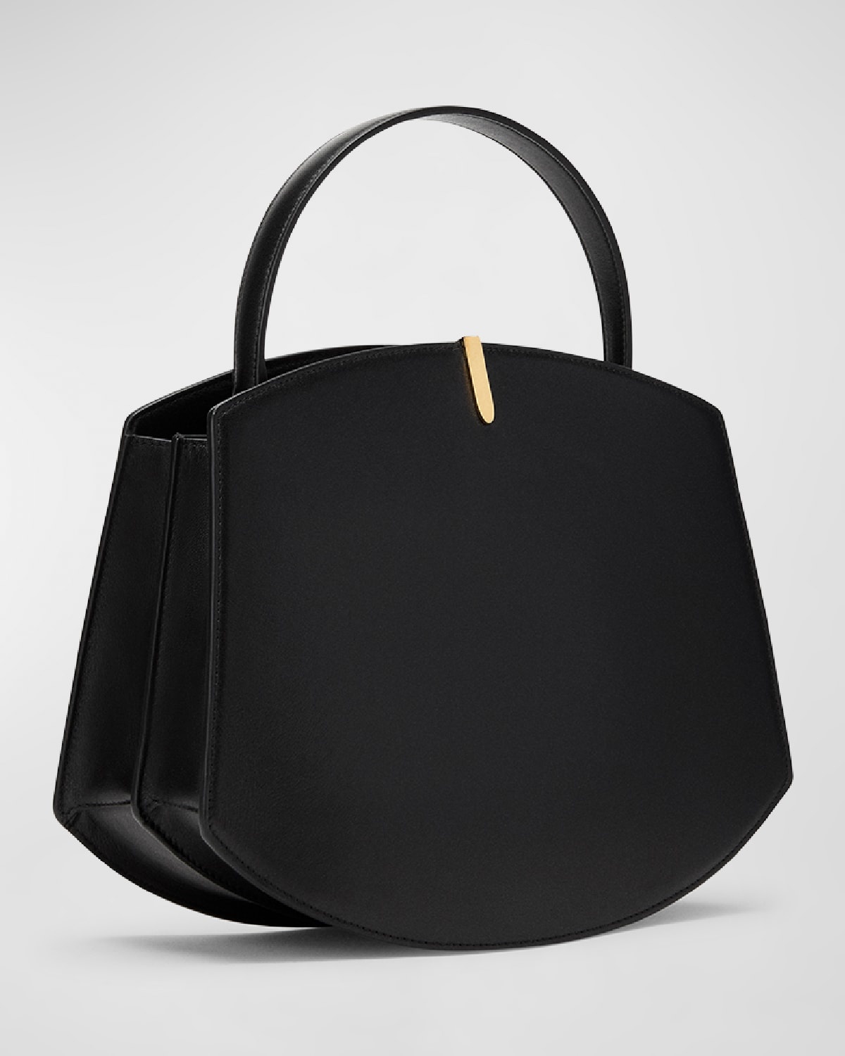 The Florence Leather Top-Handle Bag - 3