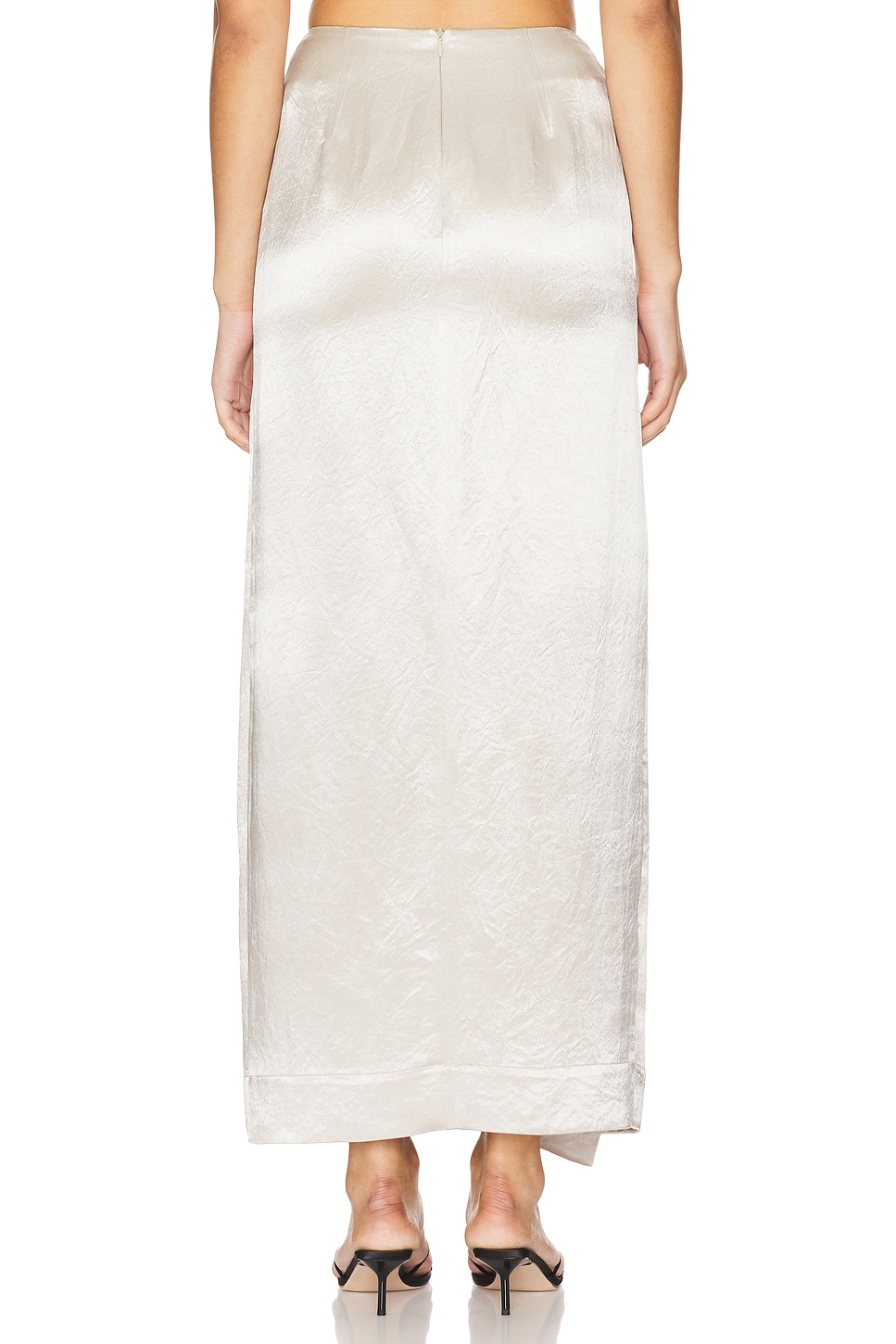 Kobe Wrap Over Maxi Skirt - 5