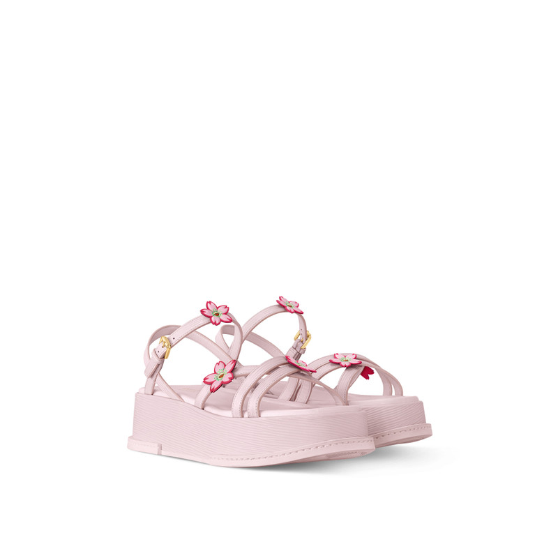 LV x TM Maya Platform Sandal 1