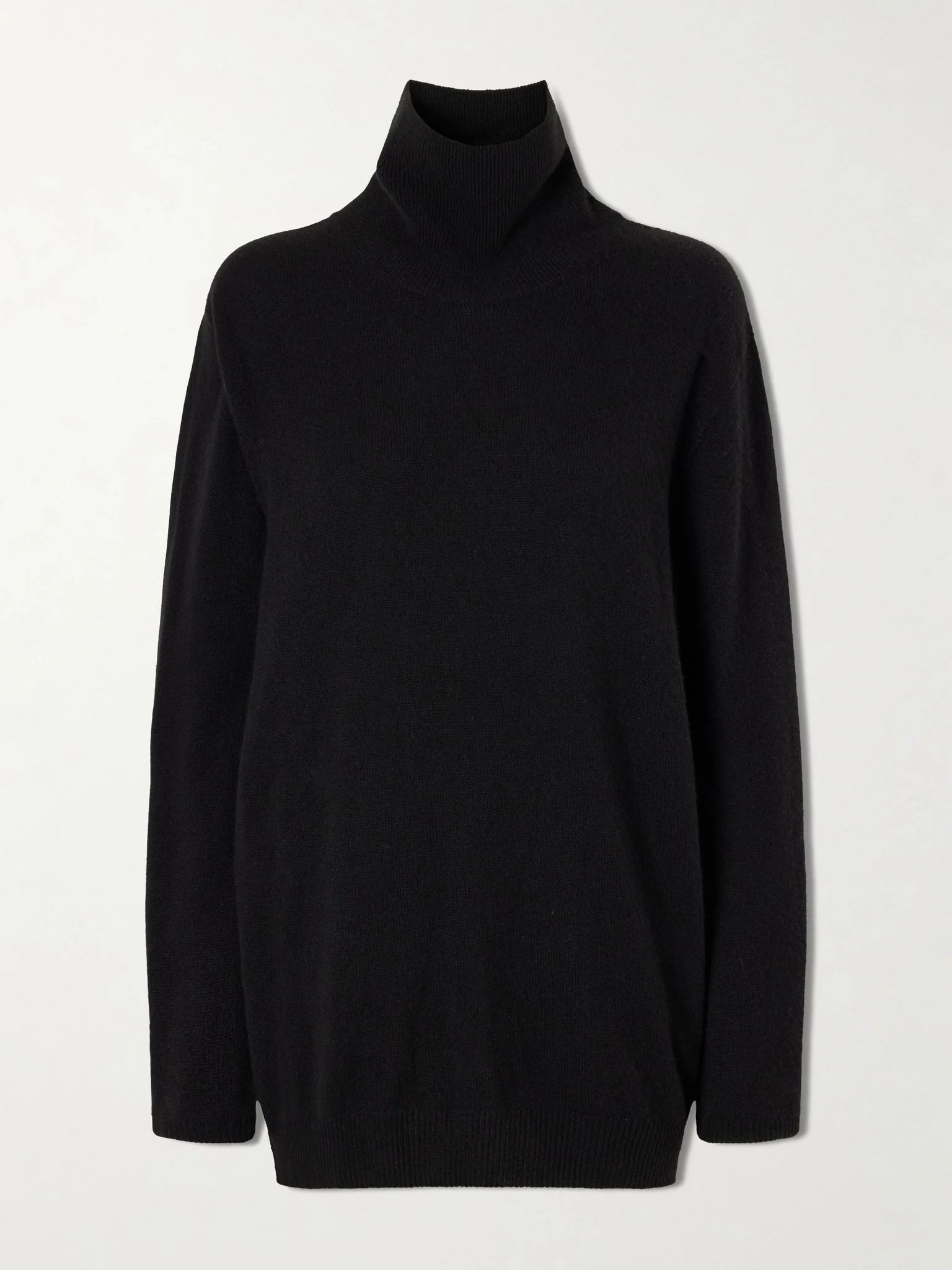 Priit cashmere turtleneck sweater Black - 1