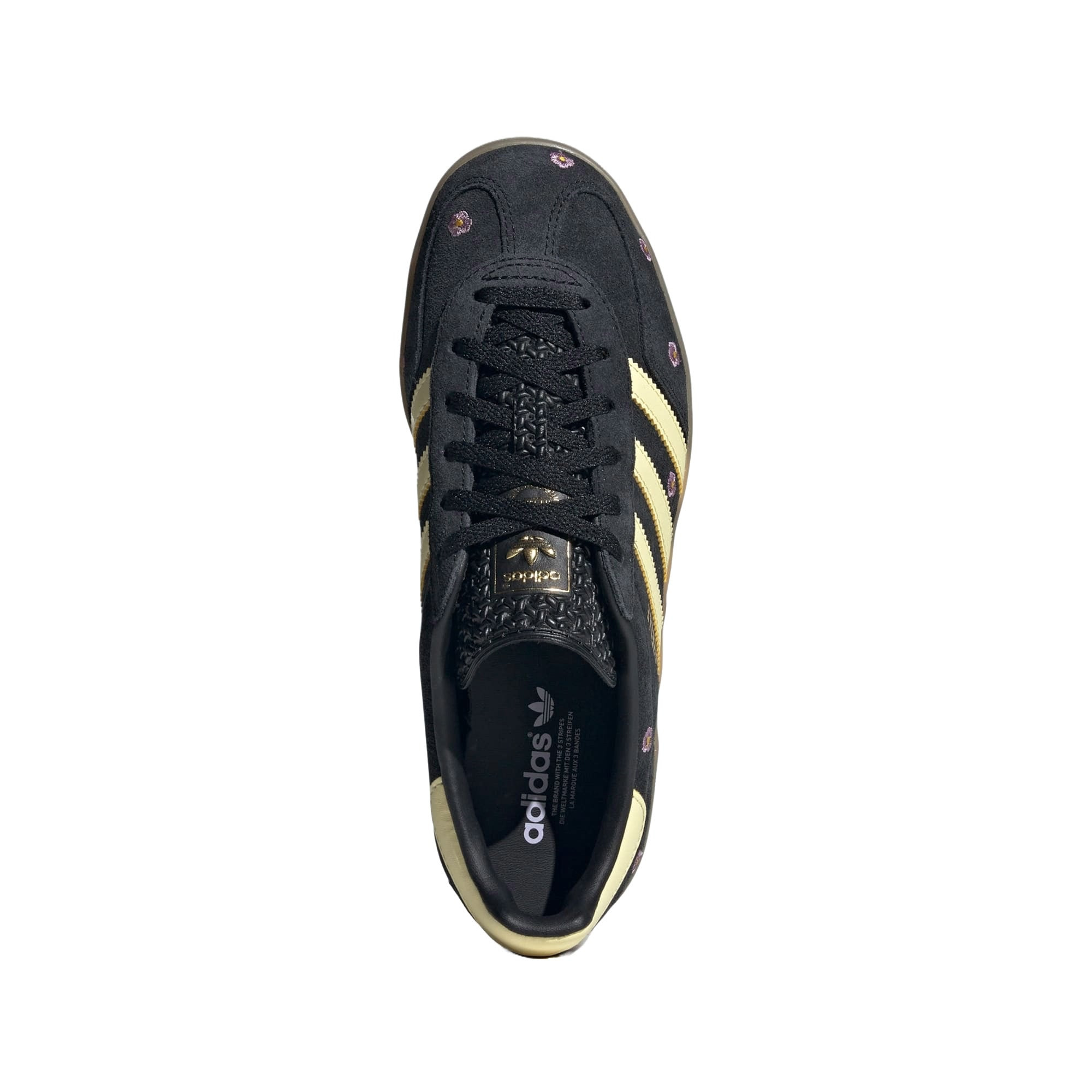 (WMNS) adidas Gazelle Indoor 'Black Almost Yellow Floral' IF4490 - 5