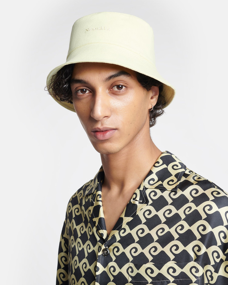 Nanushka Signature Logo Bucket Hat outlook