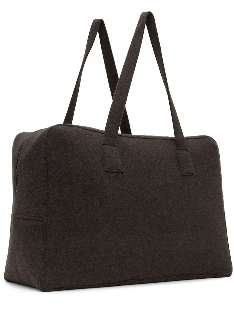 AYA MUSE Gray Jacques Zipper Duffle Bag outlook