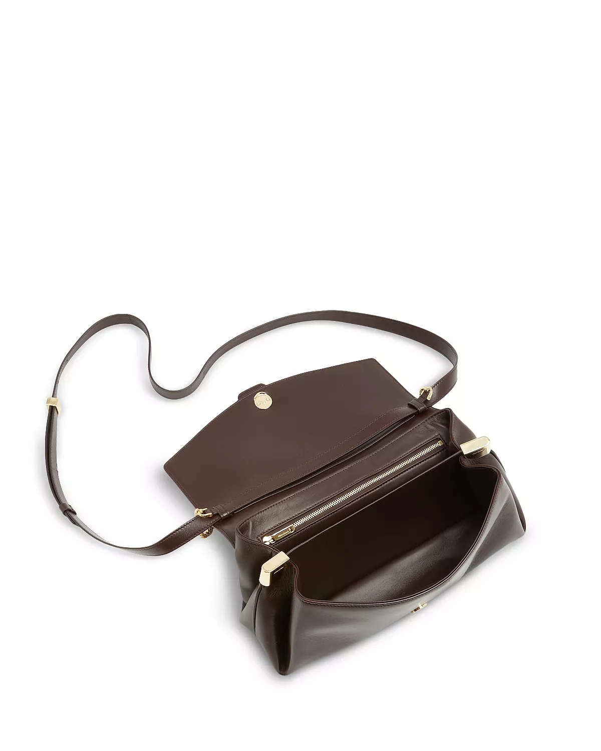 Leather Medium Crossbody Bag - 3