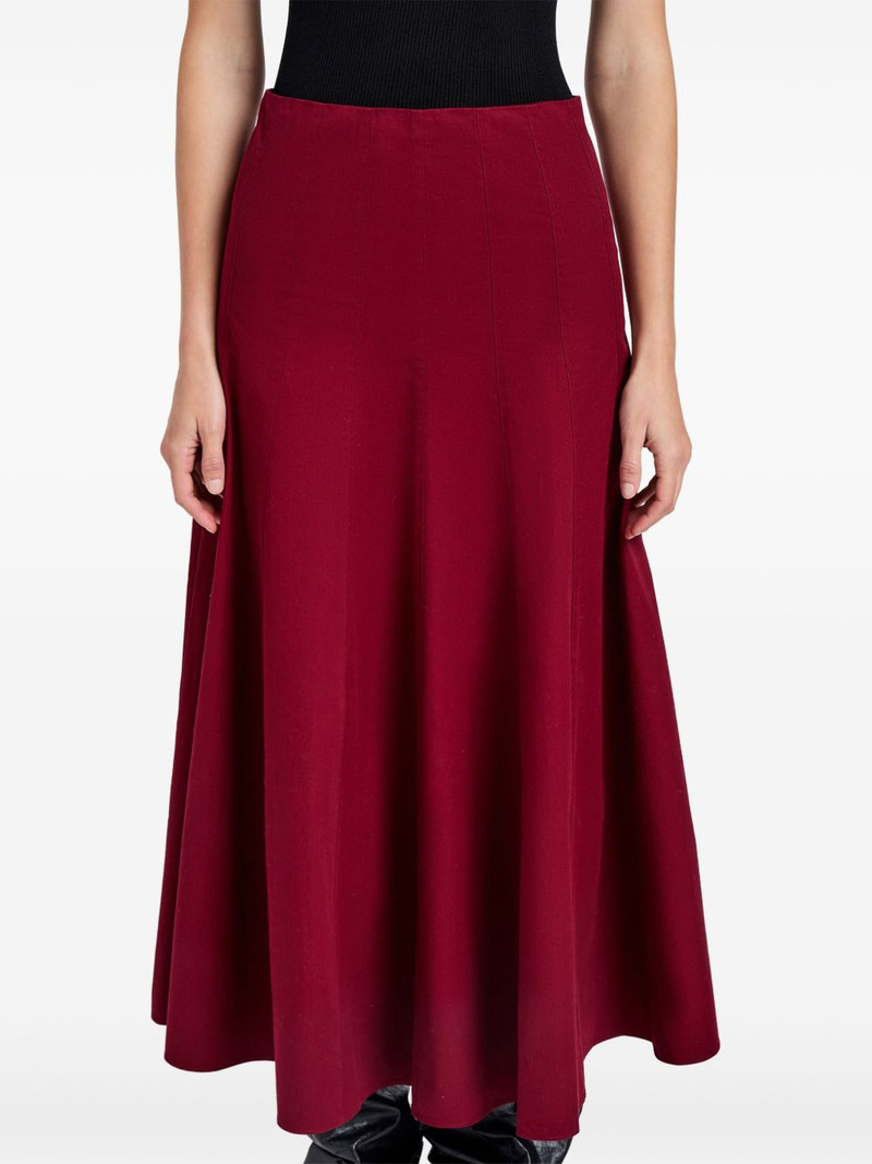 Hiedi panelled flared skirt 5