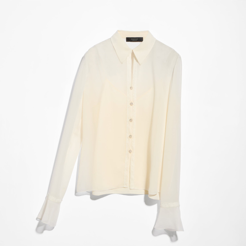 Light silk georgette shirt - 1