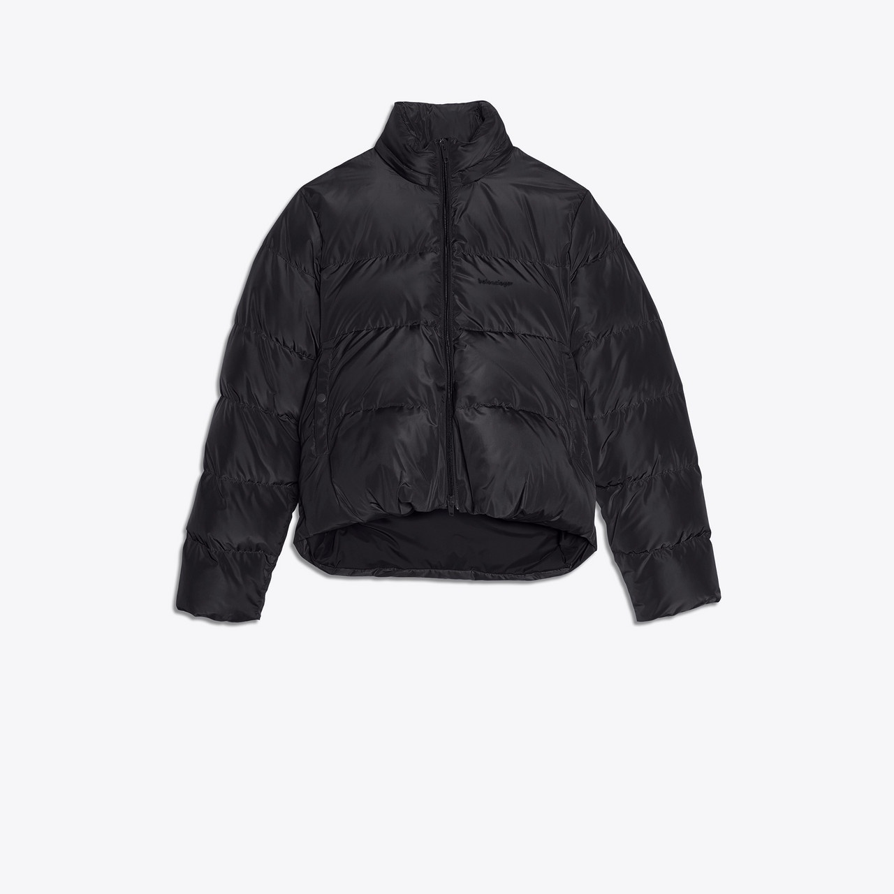 C-Shape Quilted Jacket - 1