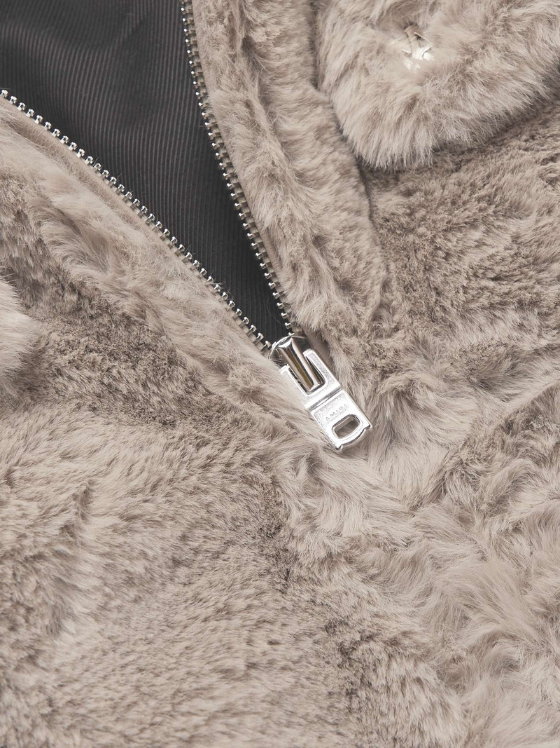 Faux Shearling Blouson Jacket 5