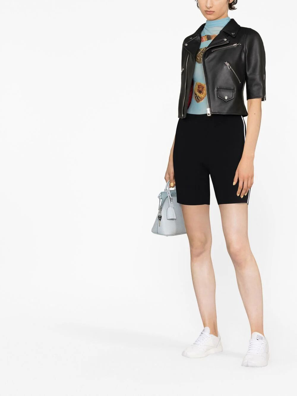 Loewe Women Giacca Biker Crop - 4