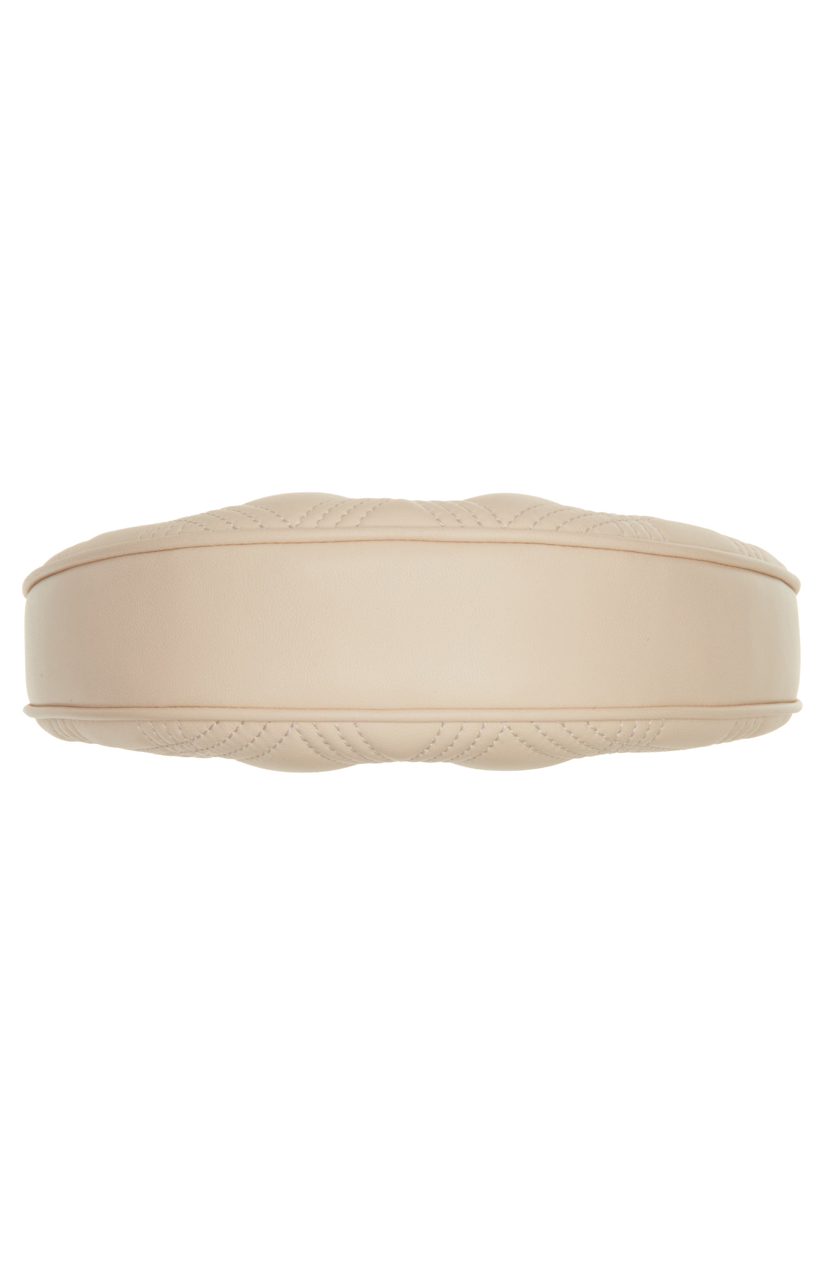 Valentino Garavani Quiltie 67 Mini Leather Hobo Bag in Butter White at Nordstrom - 6