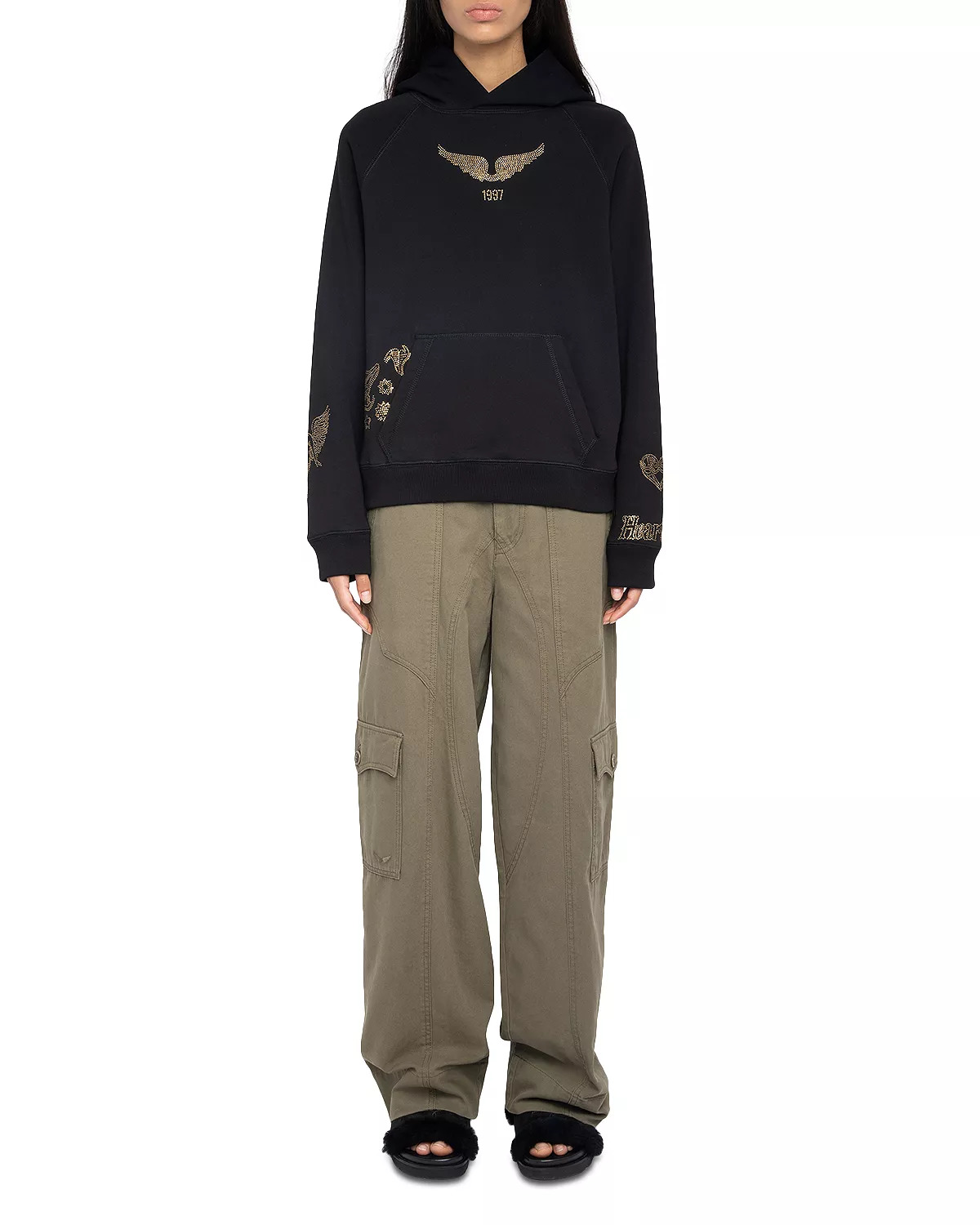 Georgy Embellished Hoodie - 2