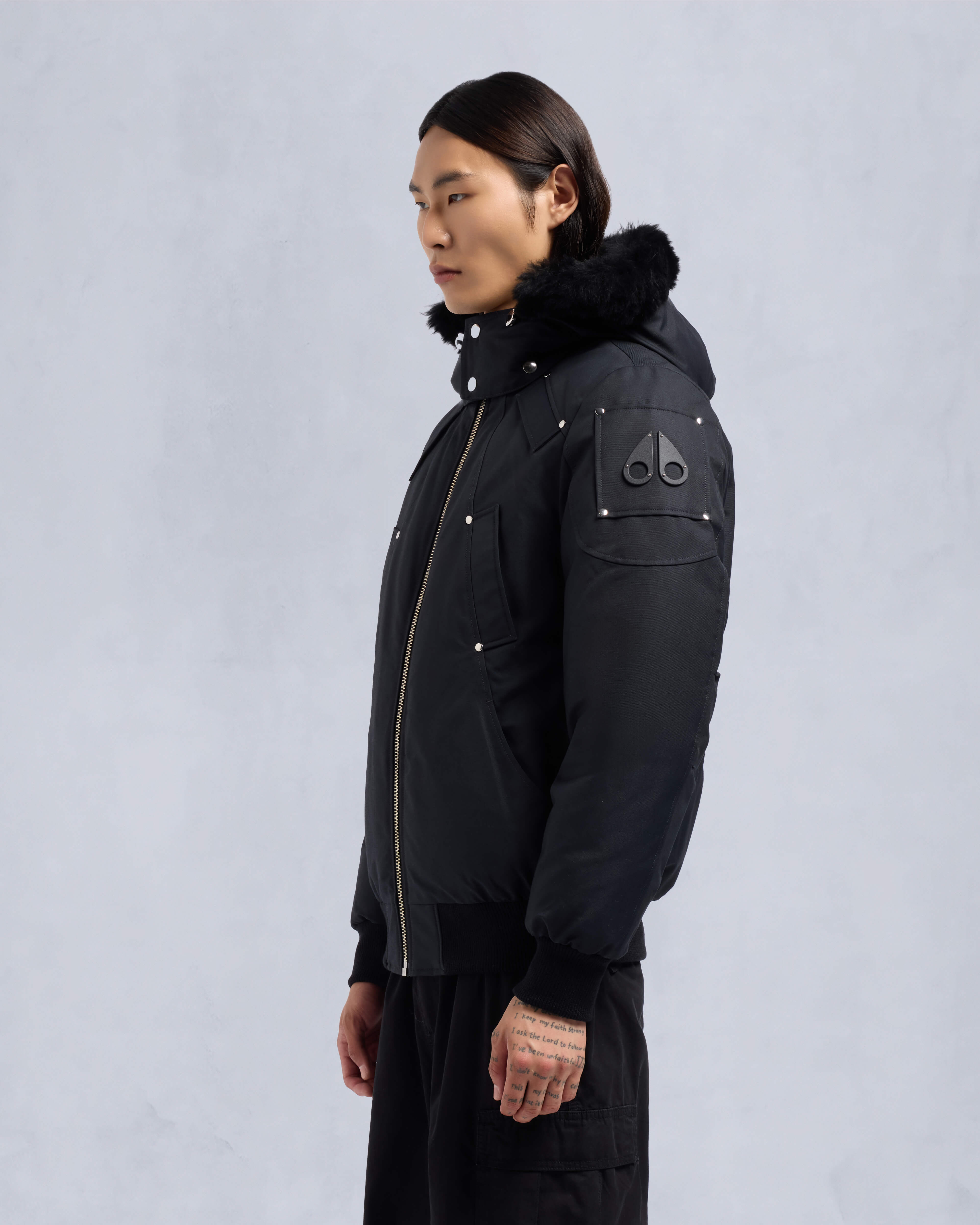 ORIGINALS SHEARLING BALLISTIC BOMBER JACKET - 3