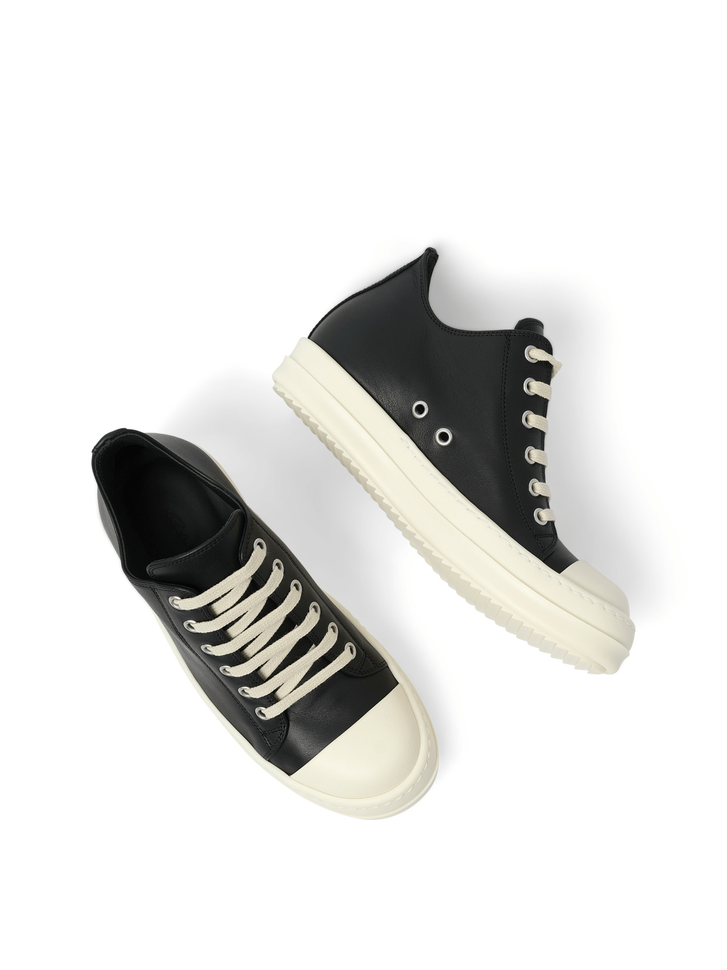 Low Sneaks in Black/Milk/Milk - 4