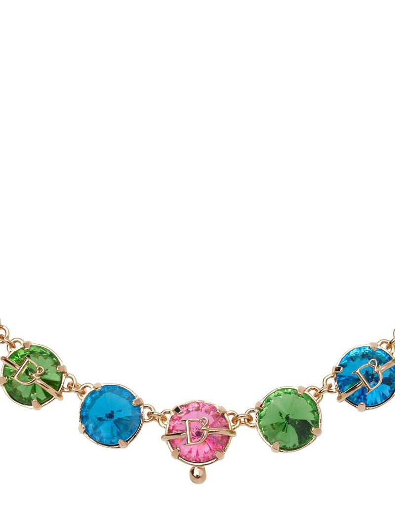 D2 crystal collar necklace - 2