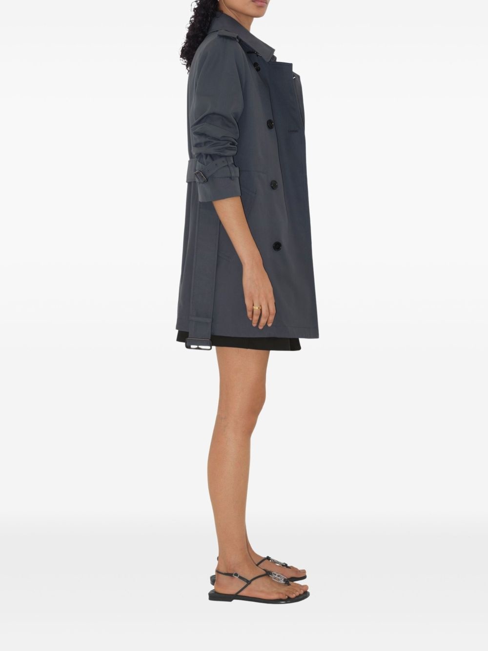 short trench coat - 3
