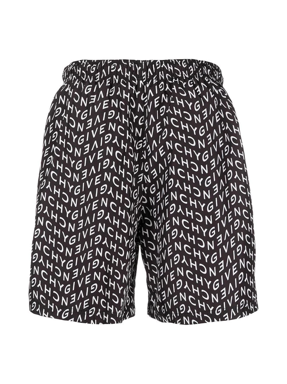 logo pattern swimming shorts - 2