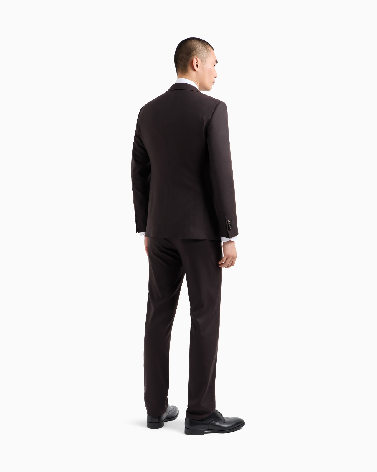 SINGLE-BREASTED SOHO LINE SUIT IN VIRGIN WOOL CLOTH - 3