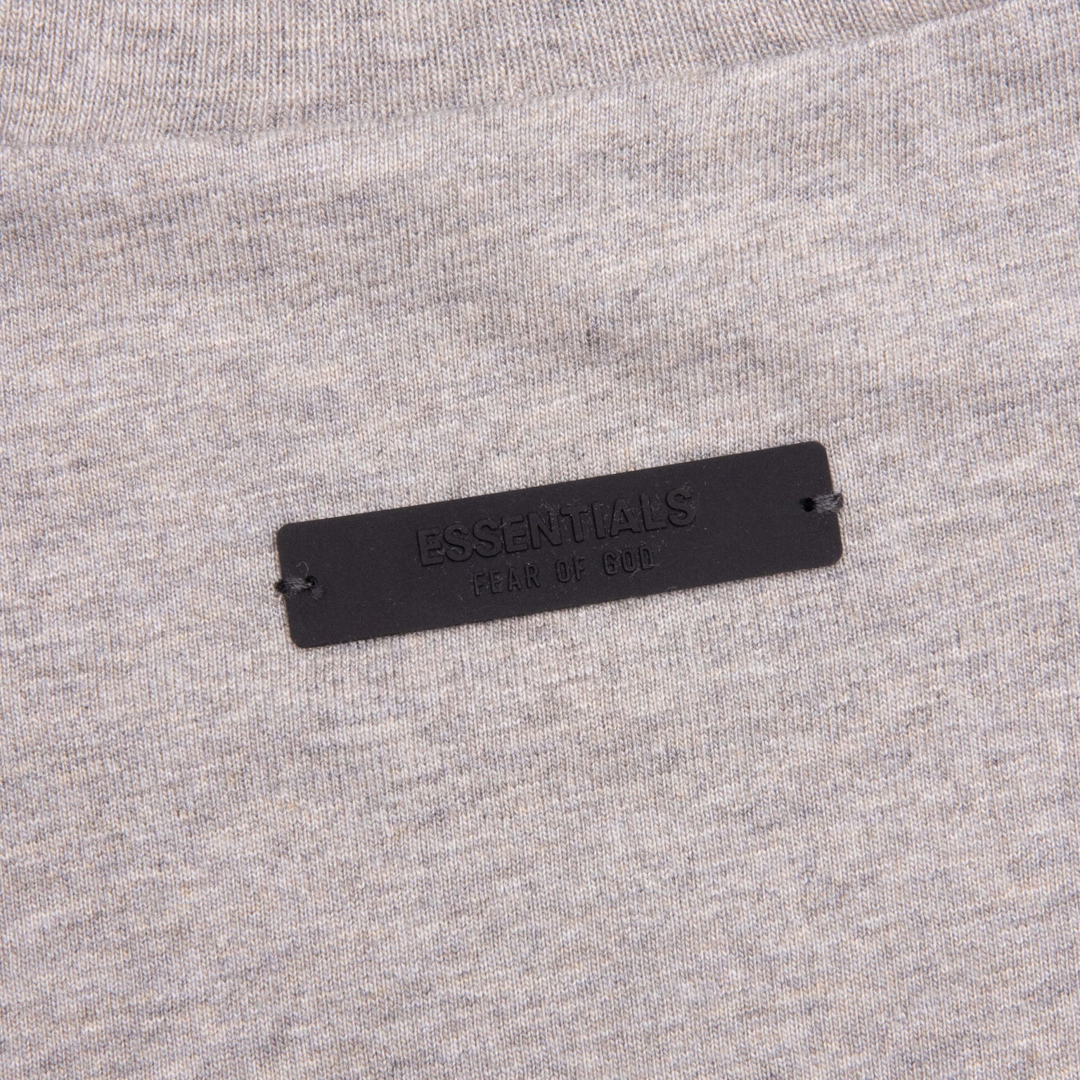 JERSEY CREWNECK TEE - DARK HEATHER - 4