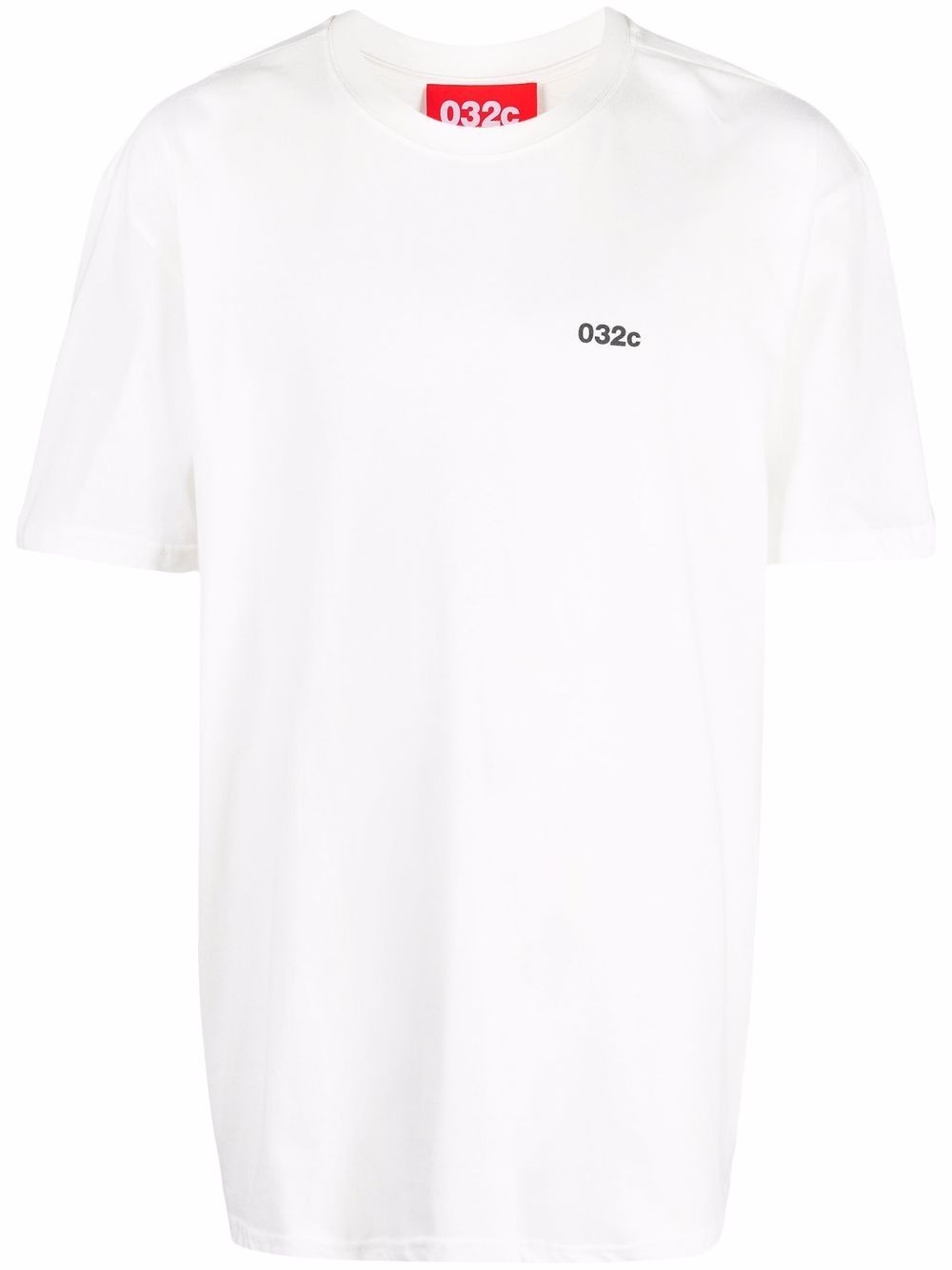 logo-print organic cotton T-shirt - 1