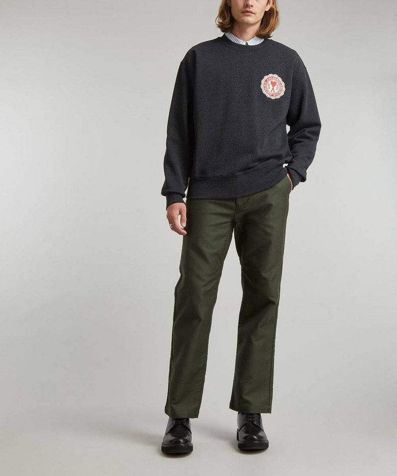 Paris Patch Crew Sweatshirt 2