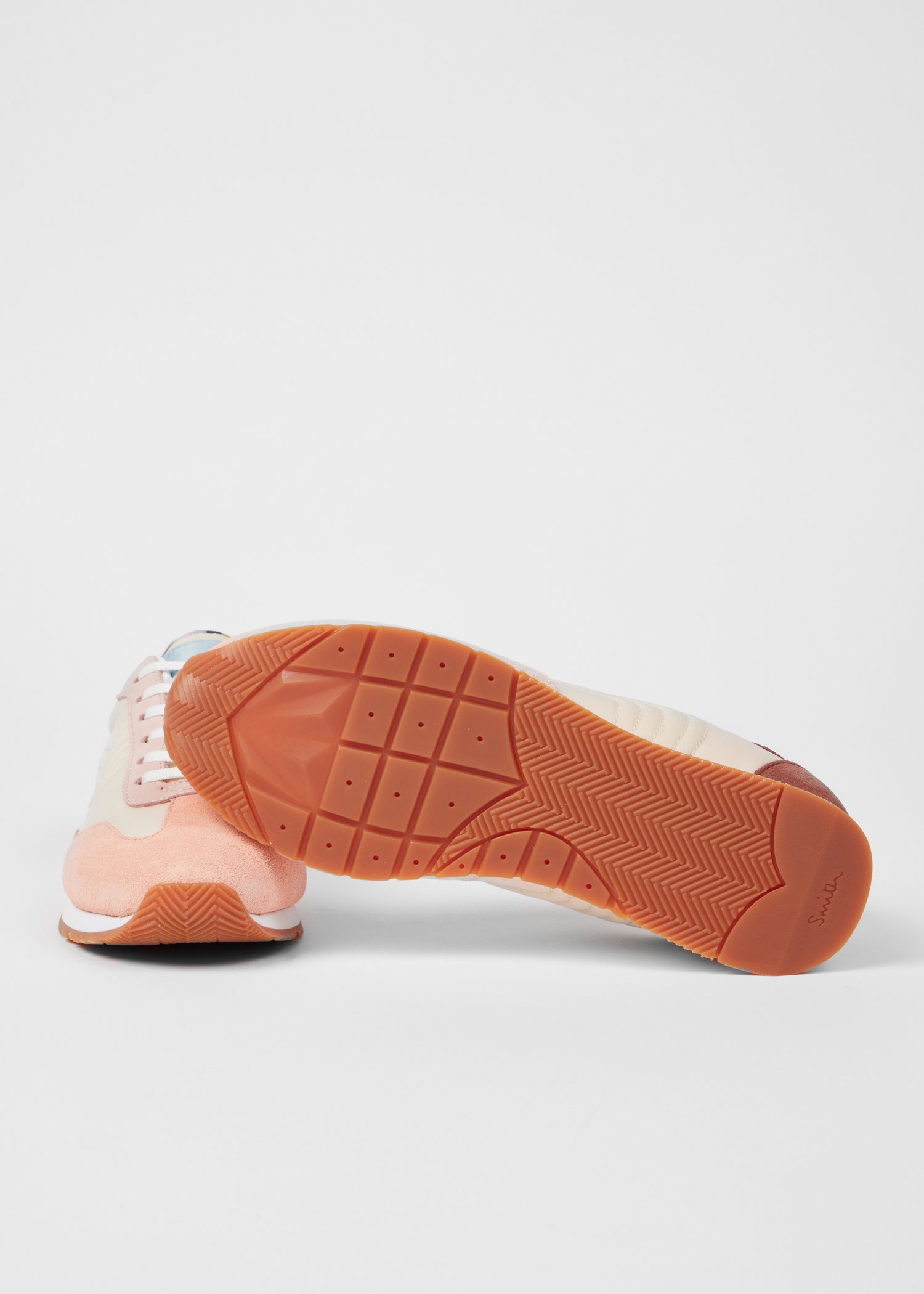 Women's Cream 'Domino' Trainers - 5